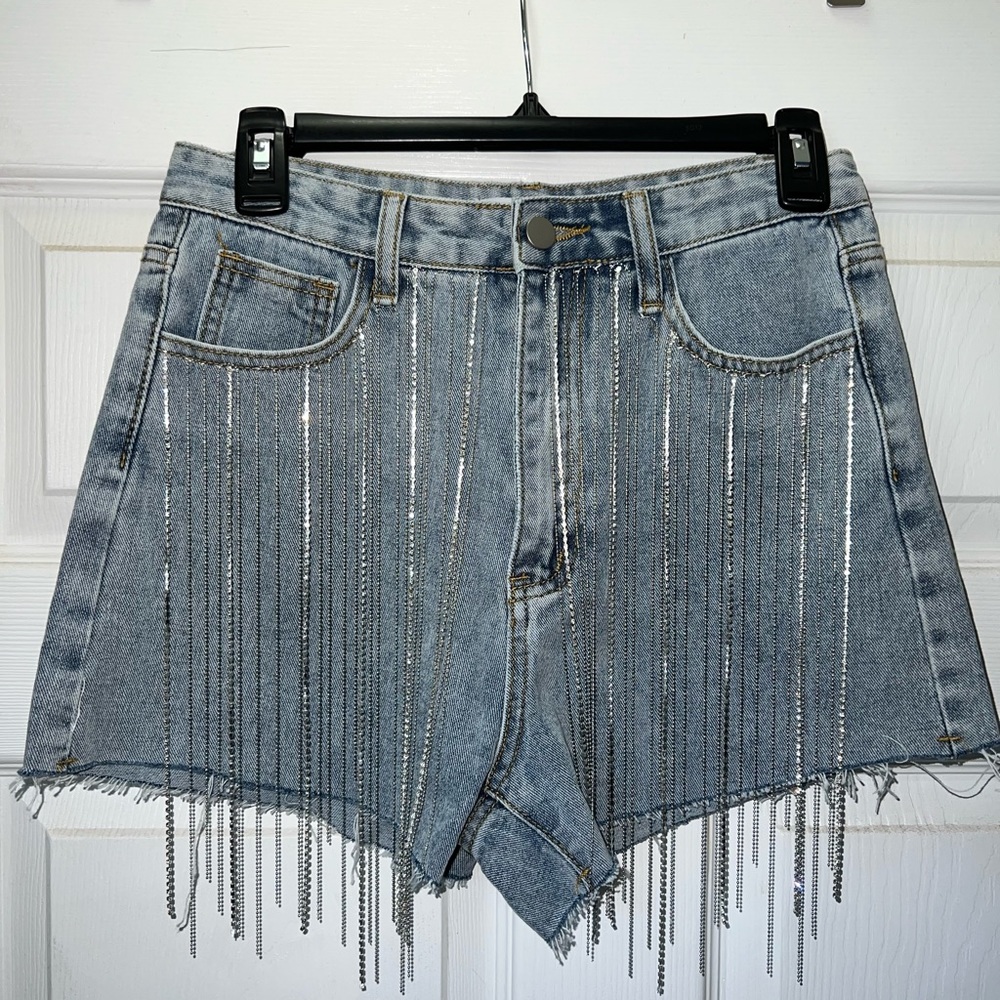 Rhinestones Shorts
